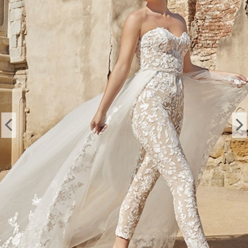 STYLE 2464 BLANCA ROMPER / JUMPSUIT / CORSET / PANTSUIT New with Tags Size 12